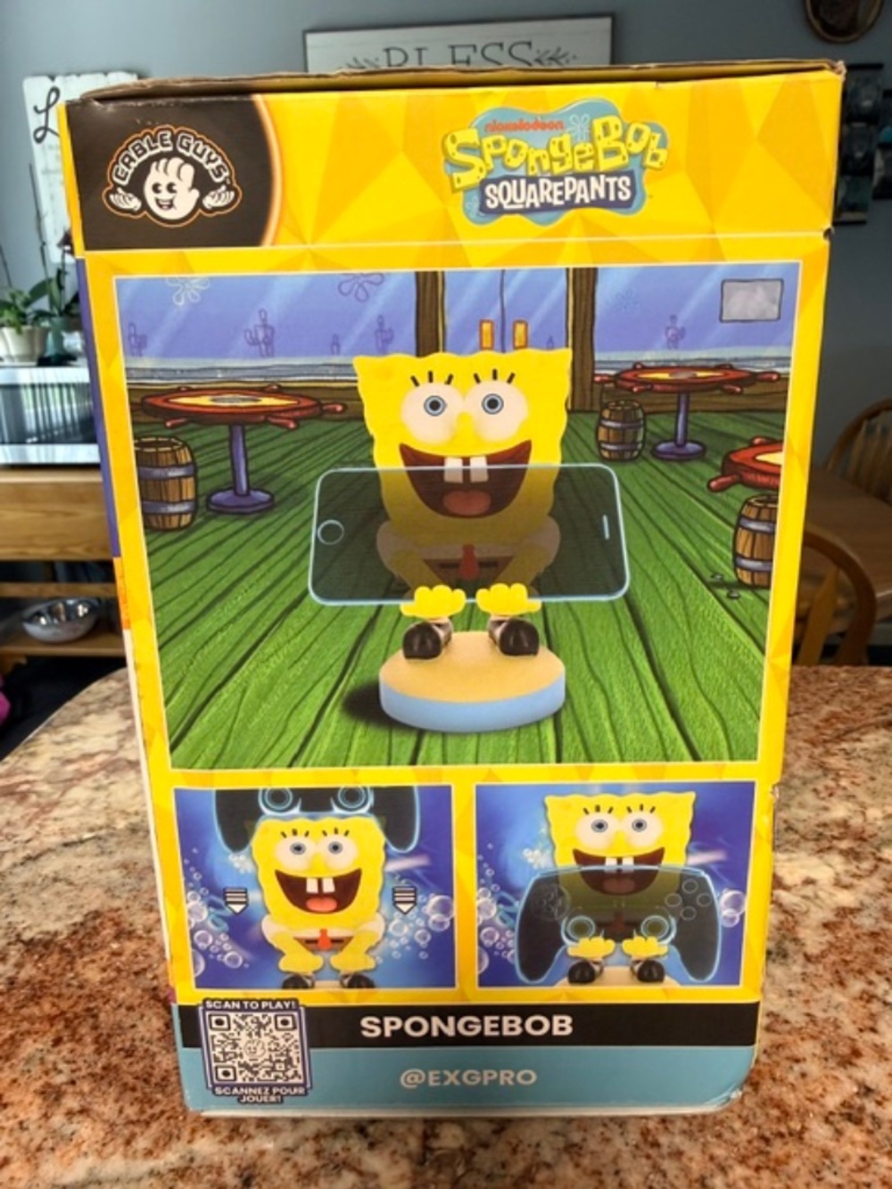 Spongebob Squarepants game controller holder - Picture 2 of 5